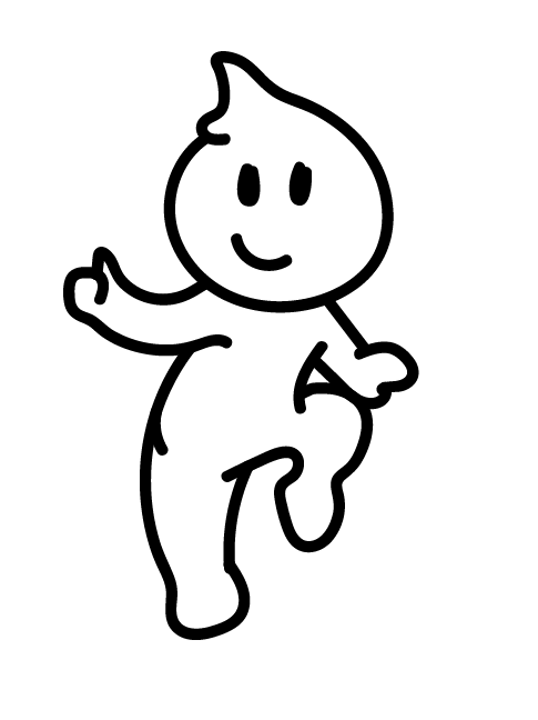 Welcoming Frozty mascot